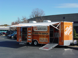 The home depot's mobile store 